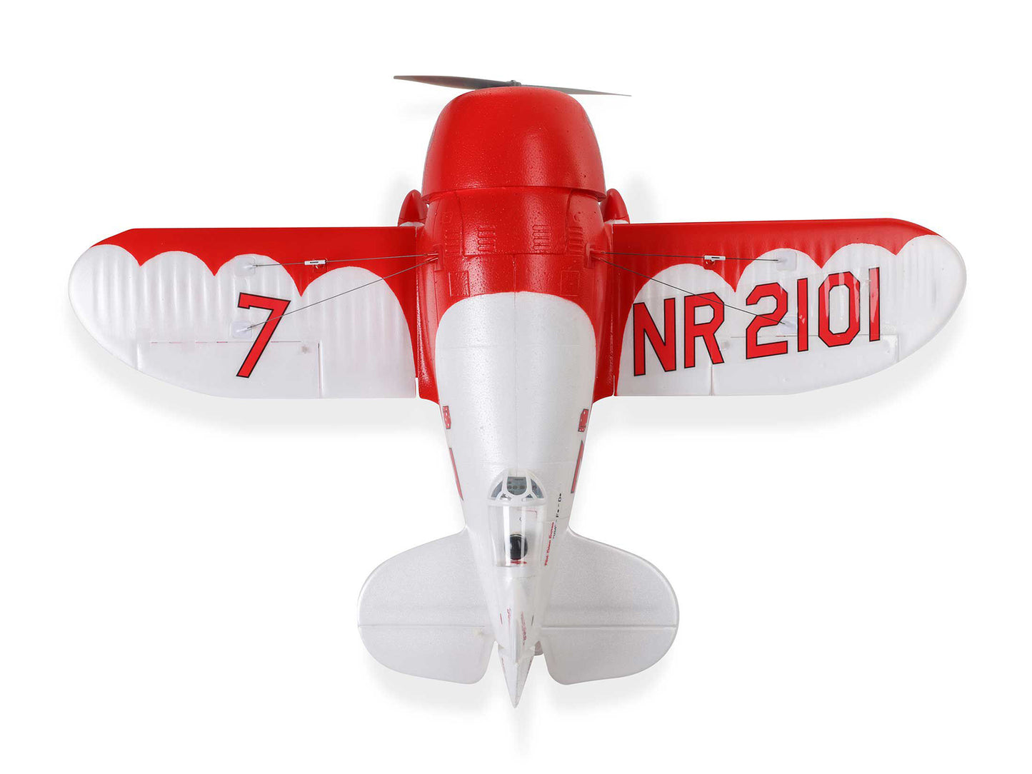 E-flite UMX Gee Bee R-2 510mm BNF Basic with AS3X and SAFE Select 2S/3S RC Plane