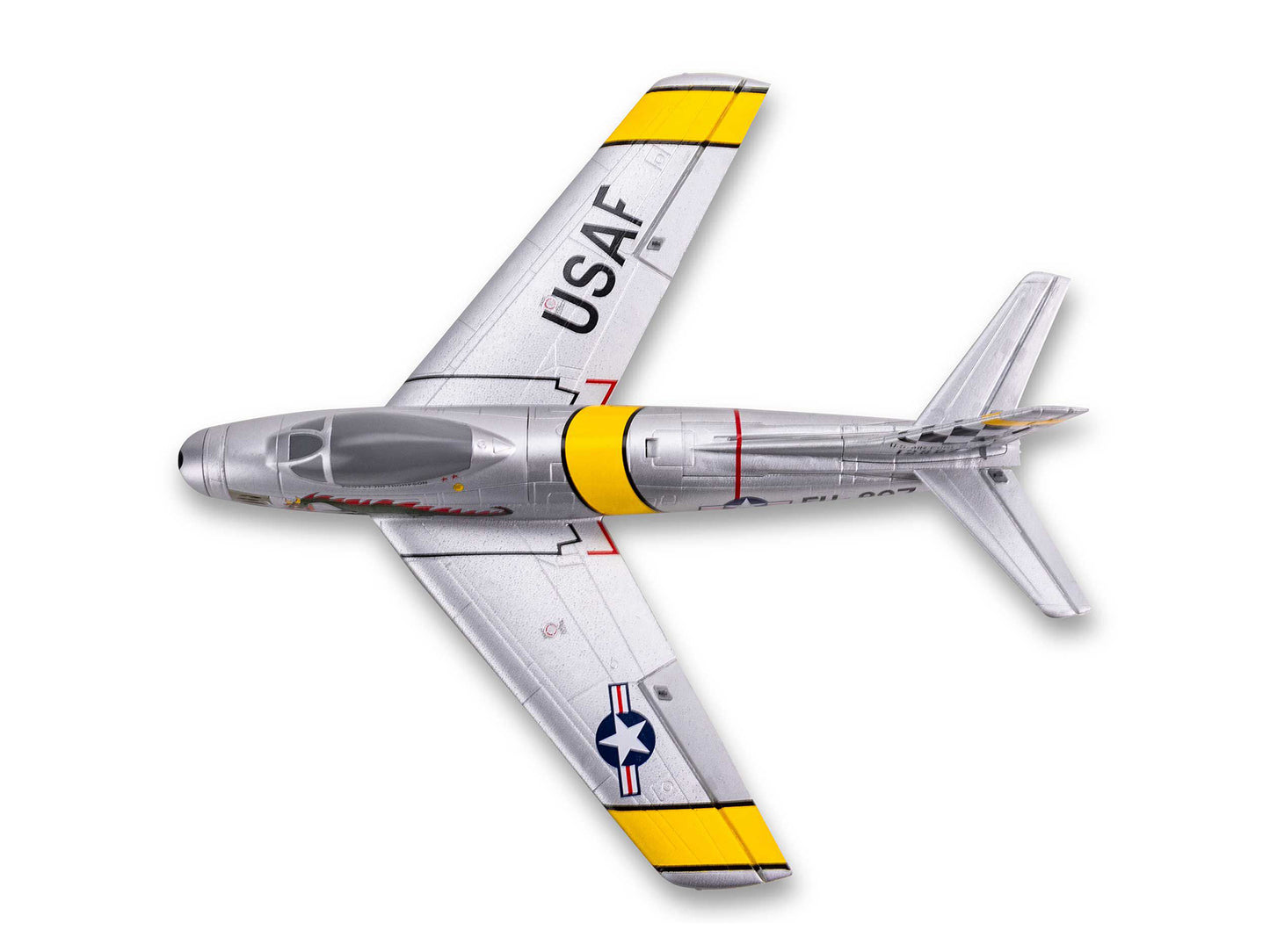E-flite UMX F-86 Sabre 30mm EDF Jet BNF Basic with AS3X and SAFE Sel 4S RC Plane