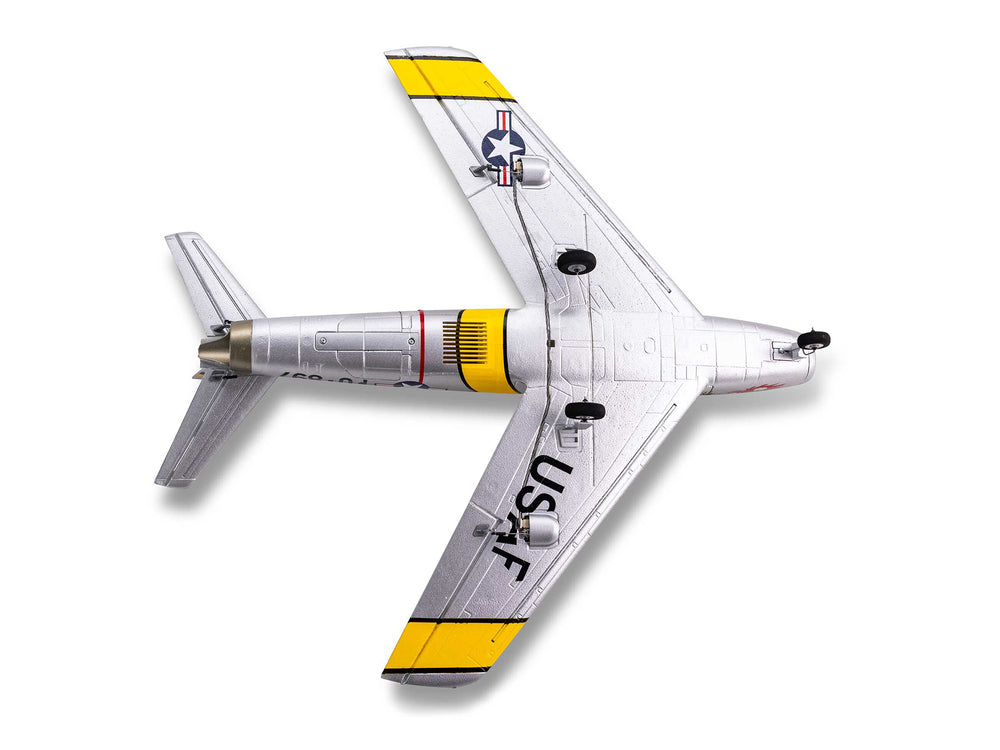 E-flite UMX F-86 Sabre 30mm EDF Jet BNF Basic with AS3X and SAFE Sel 4S RC Plane