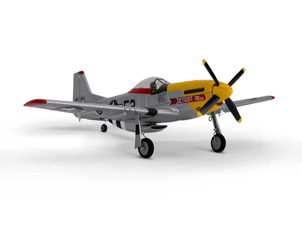 E-flite UMX P-51D Mustang "Detroit Miss" BNF Basic w/ AS3X and SAF 2S/3S RCPlane