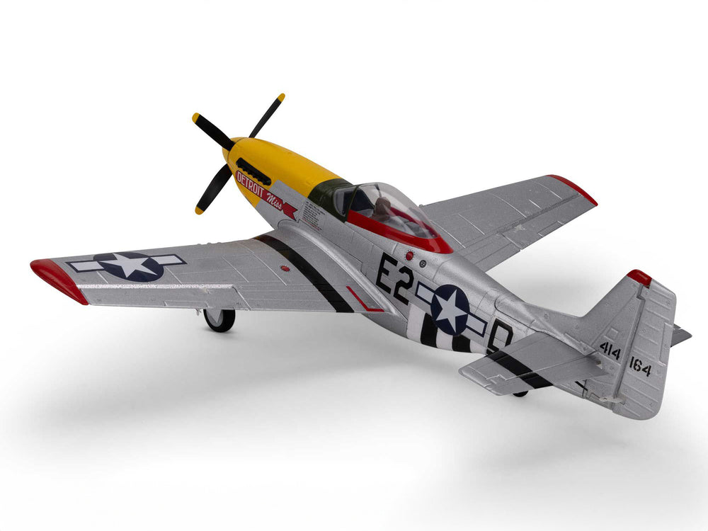 E-flite UMX P-51D Mustang "Detroit Miss" BNF Basic w/ AS3X and SAF 2S/3S RCPlane