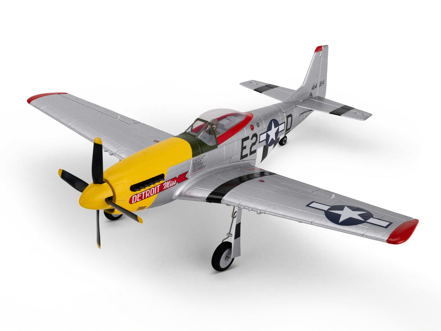 E-flite UMX P-51D Mustang "Detroit Miss" BNF Basic w/ AS3X and SAF 2S/3S RCPlane