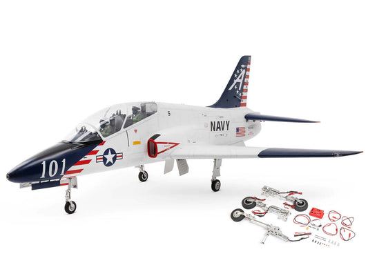 Hangar 9 Hawk/T-45 140-160N ARF with Retract Set 2S/3S RC Plane HAN13750CR