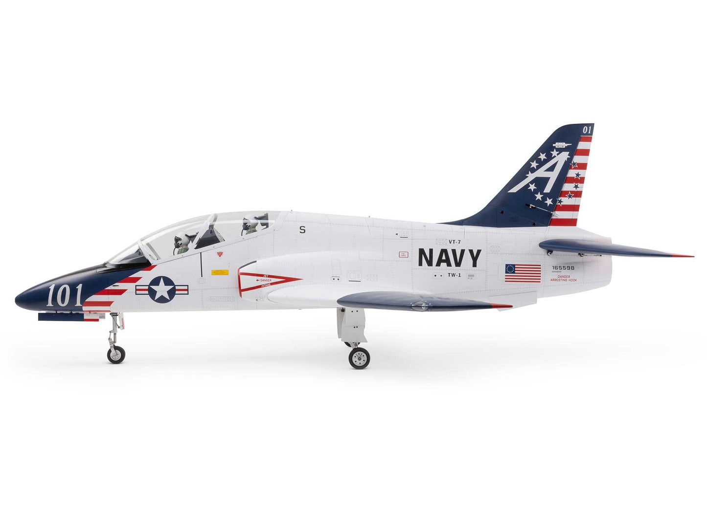 Hangar 9 Hawk/T-45 140-160N ARF with Retract Set 2S/3S RC Plane HAN13750CR