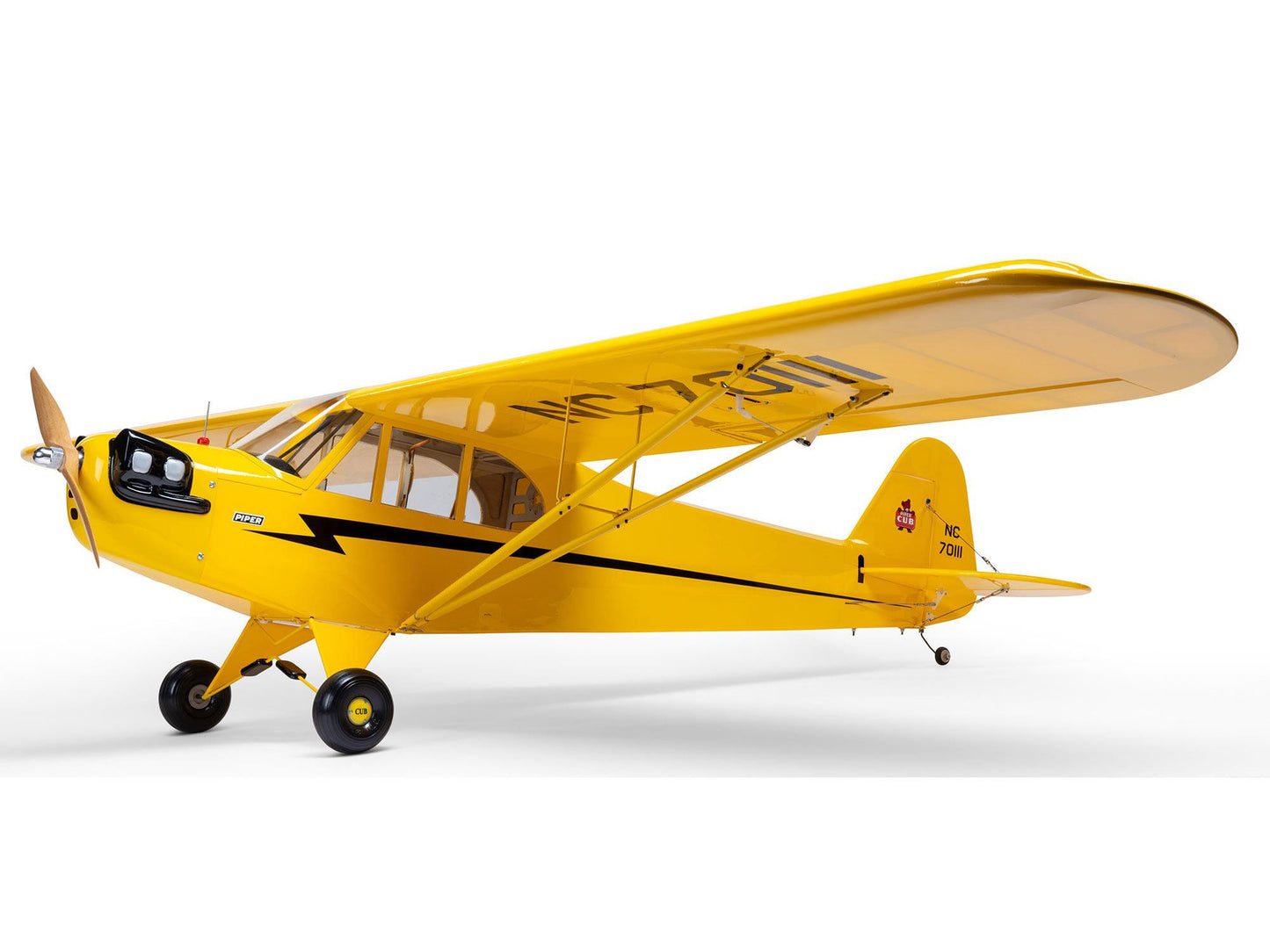 Hangar 9 J-3 Cub 10cc ARF, 82.5" 4S/6S RC Plane HAN5005