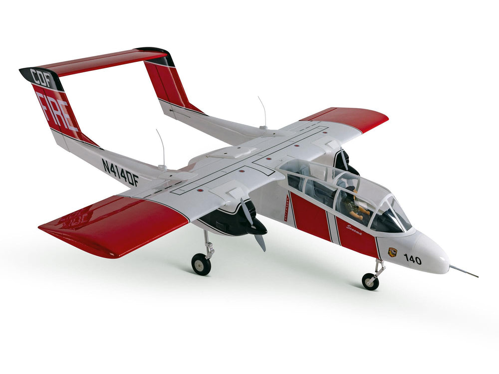 Hangar 9 OV-10 Bronco 20cc ARF, 84" with Landing Gear Set RC Plane HAN5055