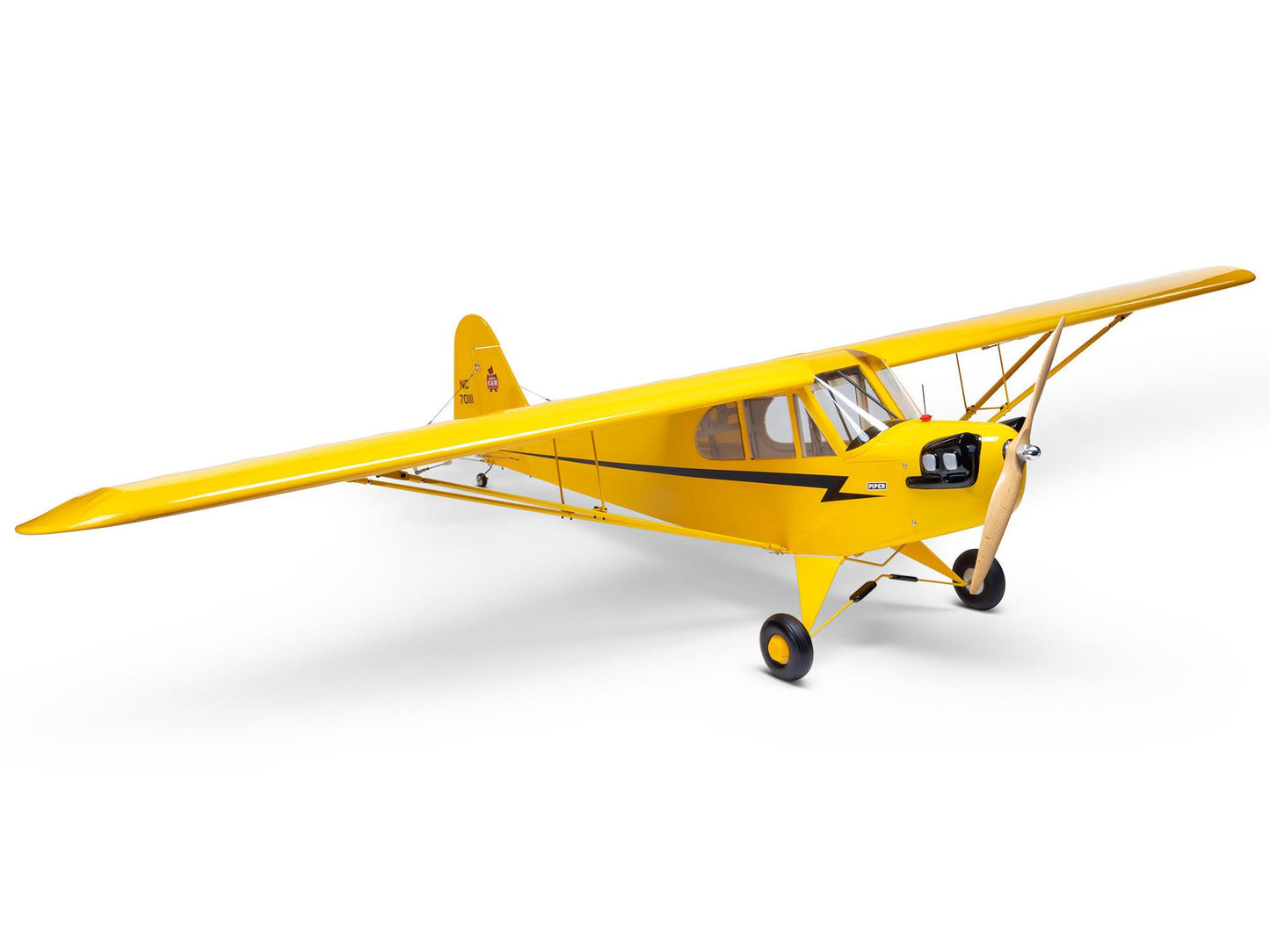 Hangar 9 J-3 Cub 10cc EP PNP, 82.5" 4S/6S RC Plane HAN5175