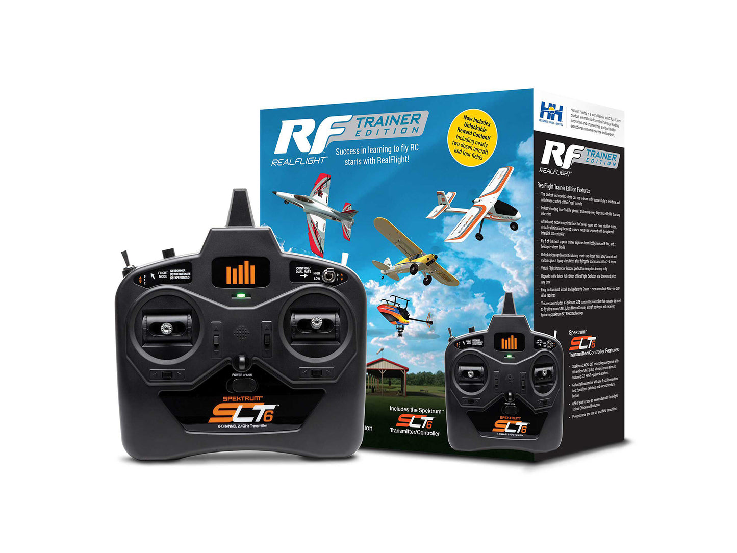 RealFlight RealFlight Trainer Edition RC Flight Simulator with SLT6 Tra RFL-1211