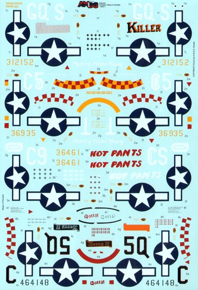 AMDG Yankee Merlin Roar! P-51 Mustangs USAAF Part 1 1:48