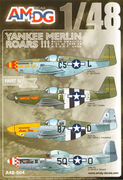 AMDG Yankee Merlin Roar! P-51 Mustangs USAAF Part IV 1:48