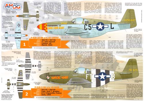 AMDG Yankee Merlin Roar! P-51 Mustangs USAAF Part IV 1:48