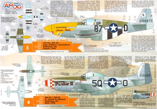 AMDG Yankee Merlin Roar! P-51 Mustangs USAAF Part IV 1:48