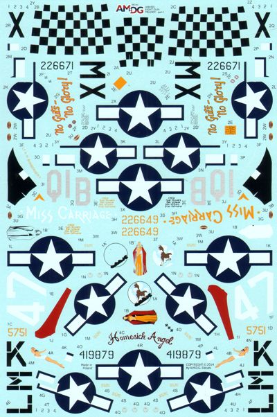 AMDG Decals A48005 1:48 Republic P-47D Thunderbolt