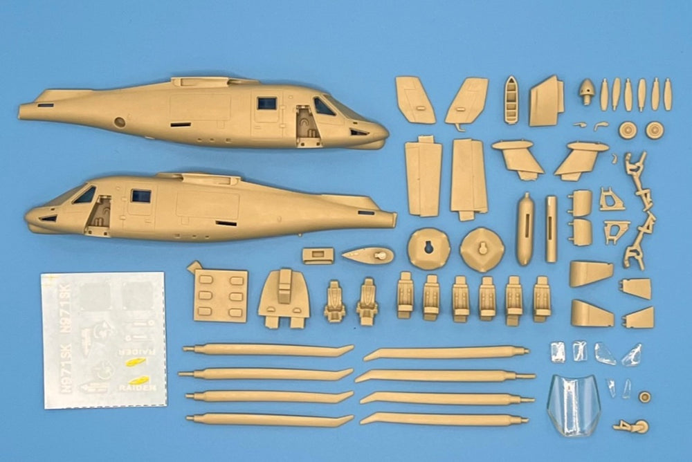 Anigrand Sikorsky S-97 Raider High-Speed Scout/Attack Helicopter 1:72