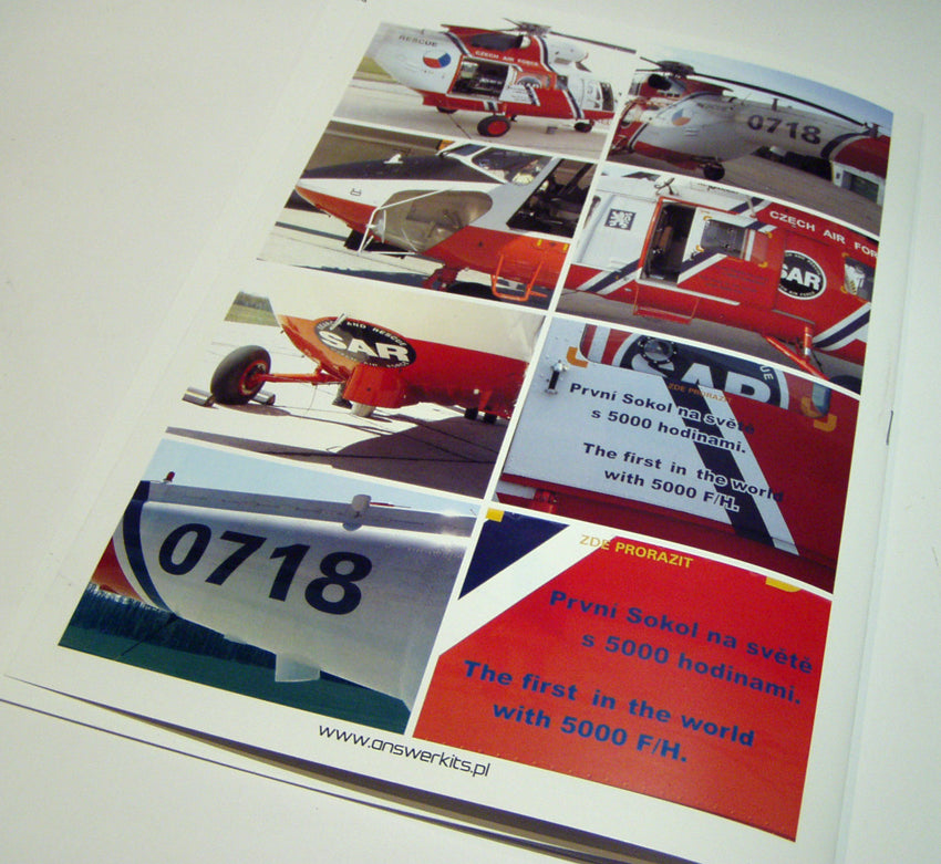 Answer PZL W-3A Sokol Czech Air Force Multi-Part Model Kit 1:48