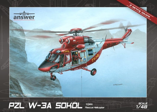Answer PZL W-3A Sokol TOPR Multi-Part Model Kit 1:48