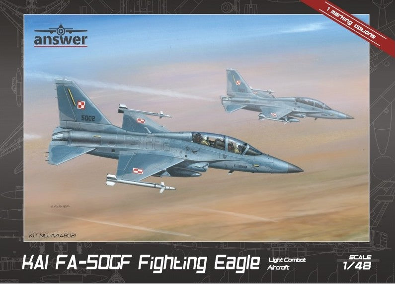 Answer AA48021 1:48 KAI FA-50GF Polish Air Force