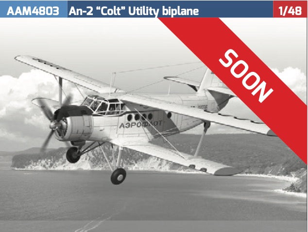 A & A Models Antonov An-2 Colt with Injection Engine & PE 1:48
