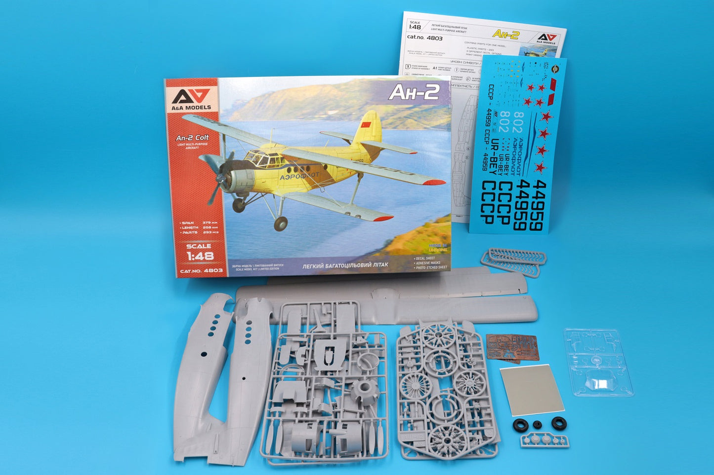 A & A Models Antonov An-2 Colt with Injection Engine & PE 1:48