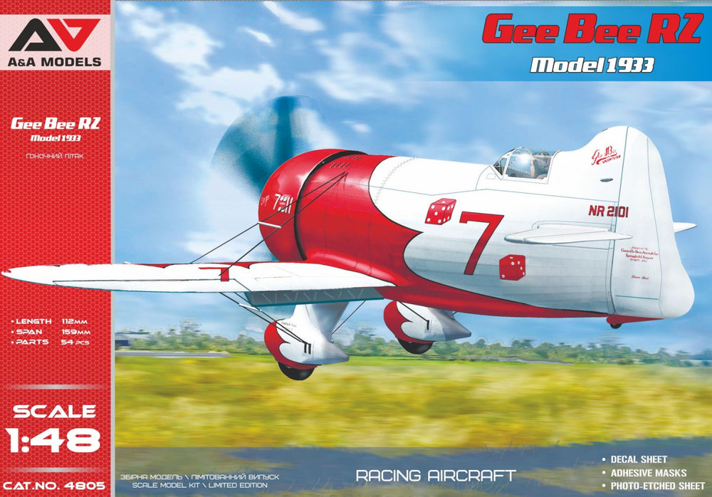 A & A Models AAM4805 1:48 Gee Bee R2