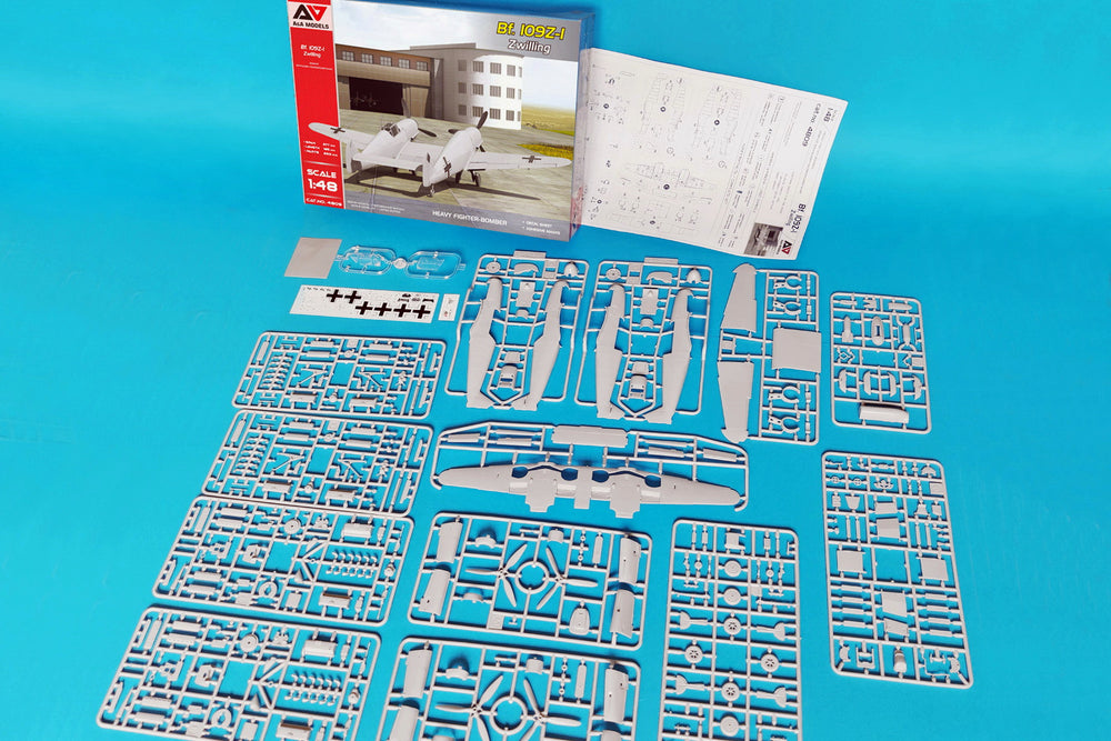 A & A Models AAM4809 1:48 Messerschmitt Bf-109Z-1 "Zwilling"