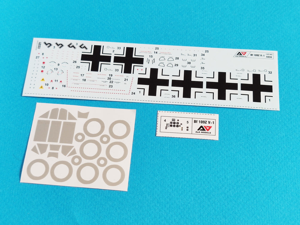 A & A Models AAM4809 1:48 Messerschmitt Bf-109Z-1 "Zwilling"