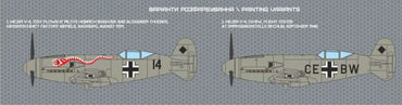 A & A Models Messerschmitt Me-209V-4 with PE & Masks 1:48