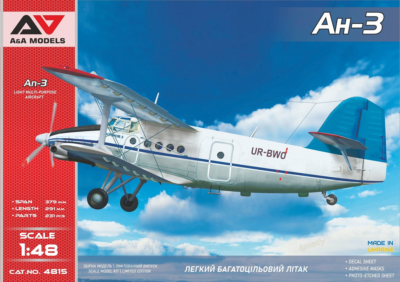 A & A Models AAM4815 1:48 Antonov An-3