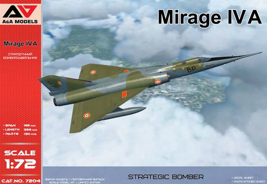 A & A Models AAM7204 1:72 Dassault_Mirage IVA Strategic bomber