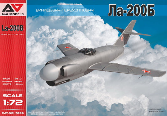 A & A Models Lavochkin La-200B Experimental Interceptor 1:72
