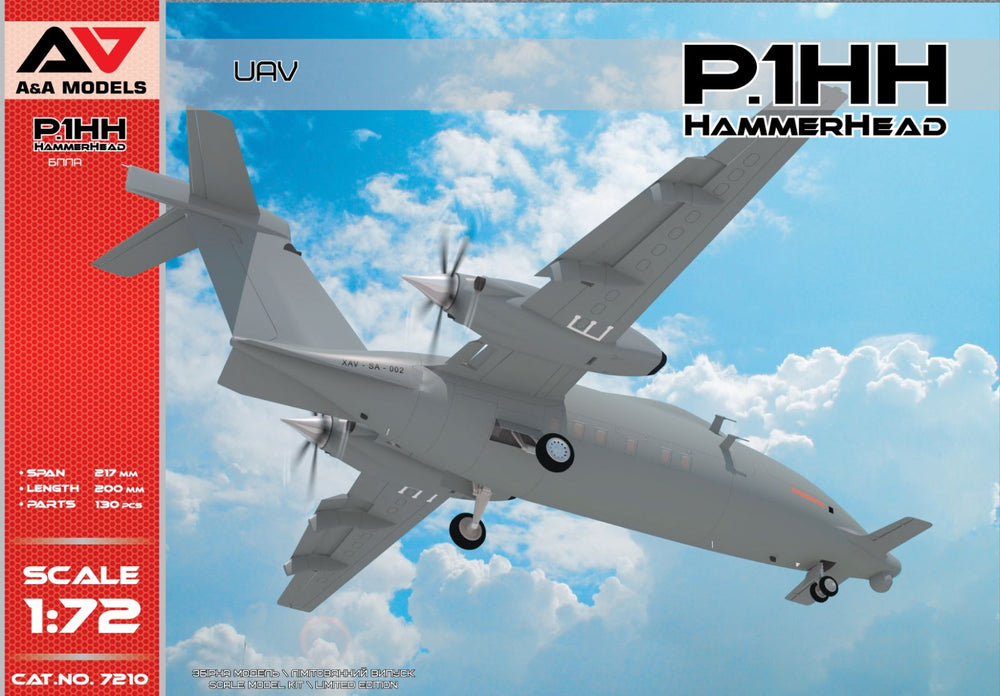 A & A Models AAM7210 1:72 P.1HH HammerHead UAV