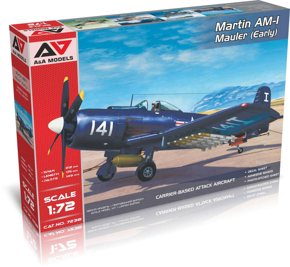 A & A Models AAM7238 1:72 Martin AM-1 Mauler