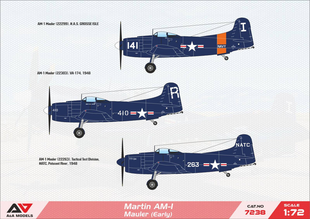 A & A Models AAM7238 1:72 Martin AM-1 Mauler