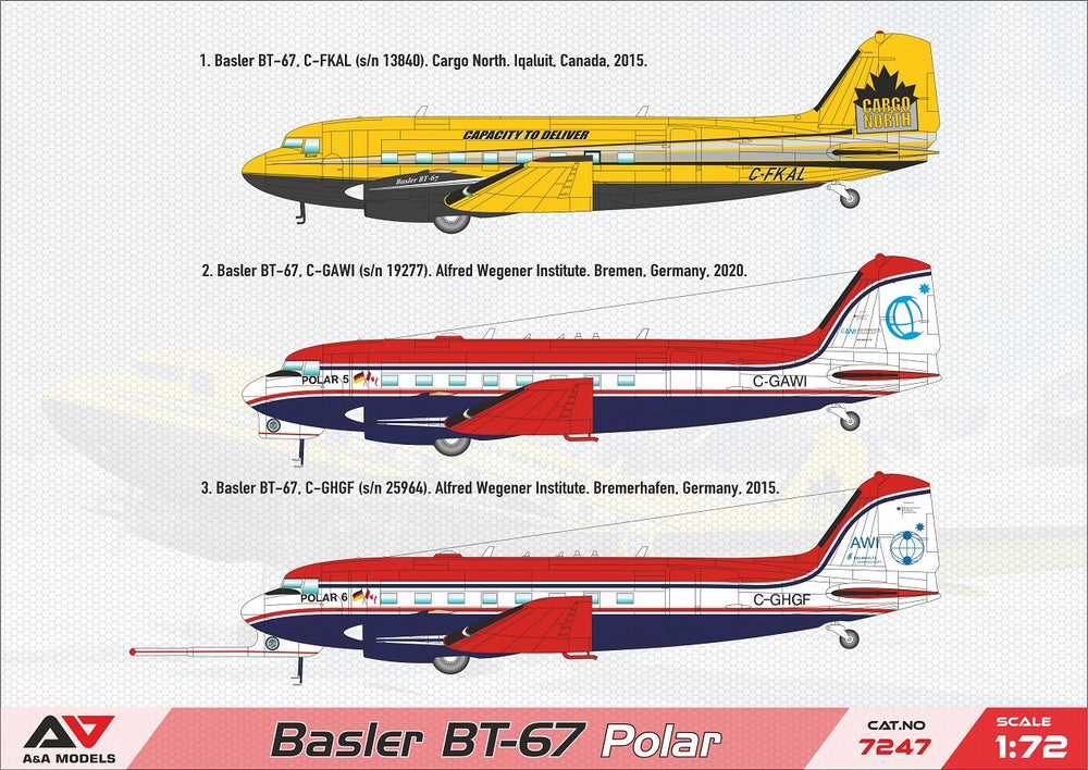 A & A Models AAM7247 1:72 BT-67 "Polar"