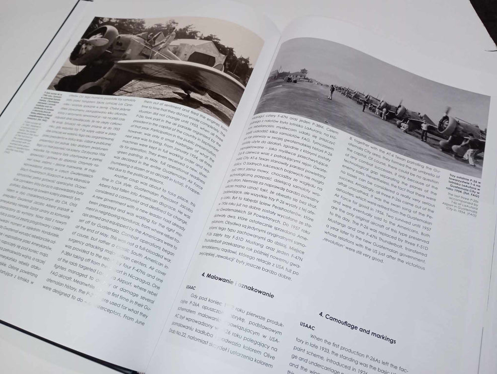 Answer Boeing P-26 Peashooter Hardcover Polish/English Book