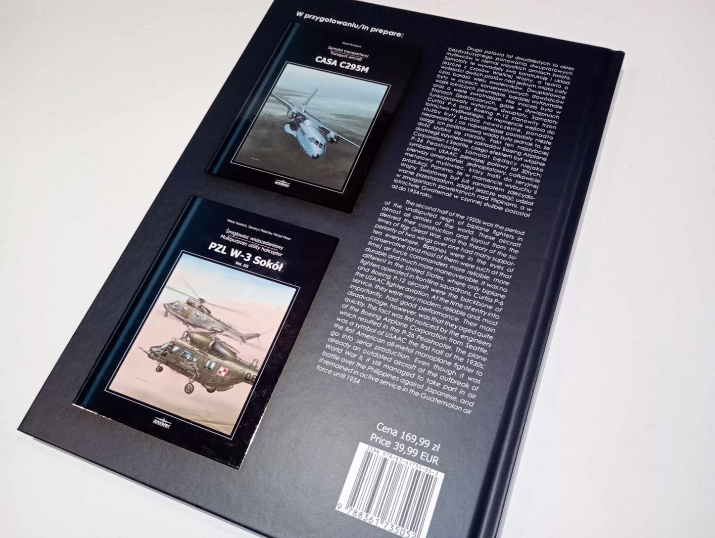 Answer Boeing P-26 Peashooter Hardcover Polish/English Book