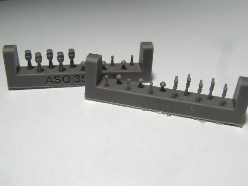 A-Squared Soviet/Russian Military/Aircraft Cabin Fans (x5) 1:35