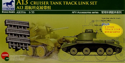 Bronco Models AB3516 1:35 A13 Cruiser Tank Mk.III Track Link Set