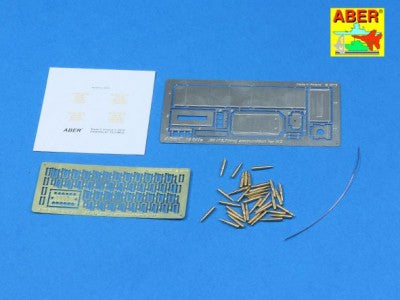 Aber ABR16047 1:16 .50 cal ammunition with M2A1 box set for U.S