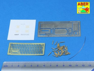 Aber ABR16047 1:16 .50 cal ammunition with M2A1 box set for U.S