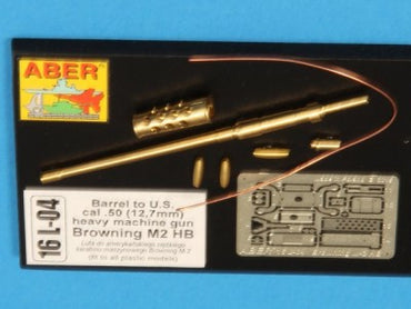 Aber ABR16L-04 1:16 Barrel for U.S machine gun cal.50 Browning M2 HB