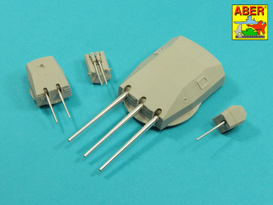 Aber Main Armament Scharnhorst: 280mm 150mm 105mm Barrels 1:200