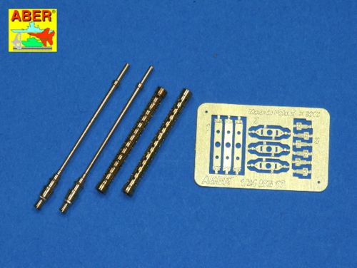 Aber German 7.92mm MG.17 Barrels for Bf-109 Fw-190 Ju-87 1:24