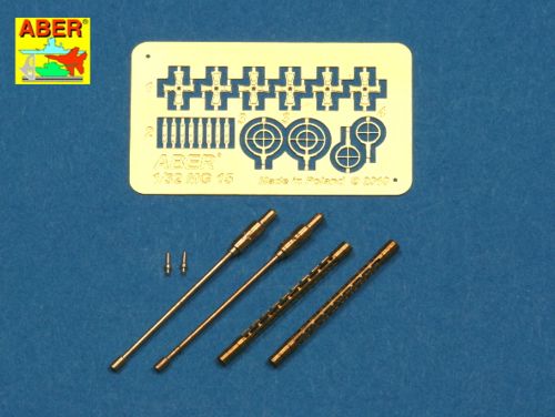 Aber ABRA32001 1:32 Set of 2 barrels for German 7.92 mm MG.15 A/C machine guns
