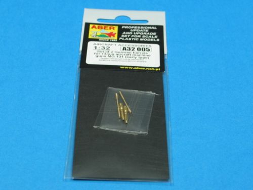 Aber ABRA32005 1:32 13mm MG.131 Aircraft Gun Barrels (2)