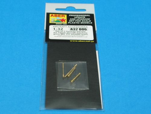 Aber ABRA32006 1:32 13mm MG.131 Aircraft Gun Barrels (2)