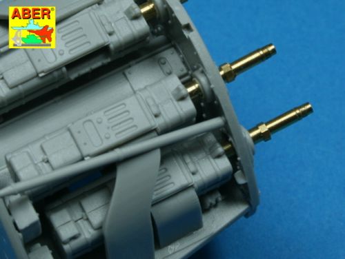 Aber German 30mm Machine Cannon Mk.108 Barrels with Blast Tube 1:32
