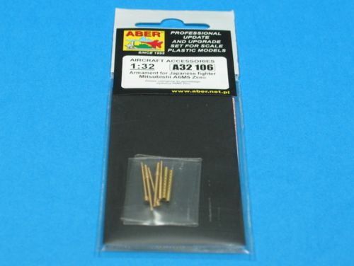 Aber ABRA32106 1:32 Mitsubishi A6M5 Zero armament