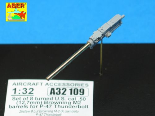 Aber ABRA32109 1:32 Republic P-47D Thunderbolt set of 8 turned cal .50