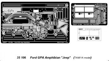 Aber ABR35106 1:35 Ford GPA Amphibious Jeep